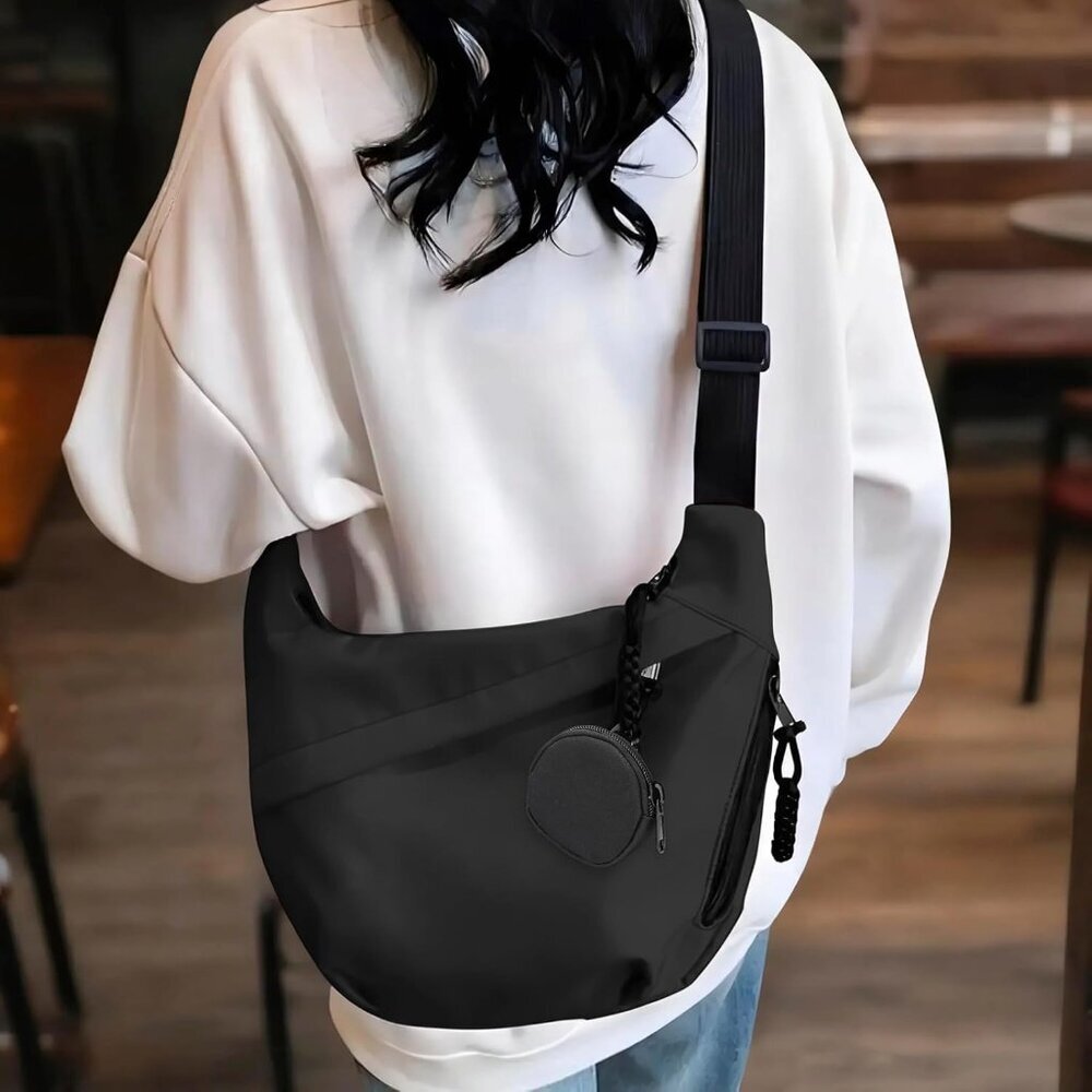 Multi-Functional Lightweight Shoulder Bag - Zippe… - image 8